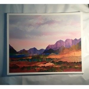 Giclee Print 8x10, Birgitta Lapides, Arizona Desert Landscape